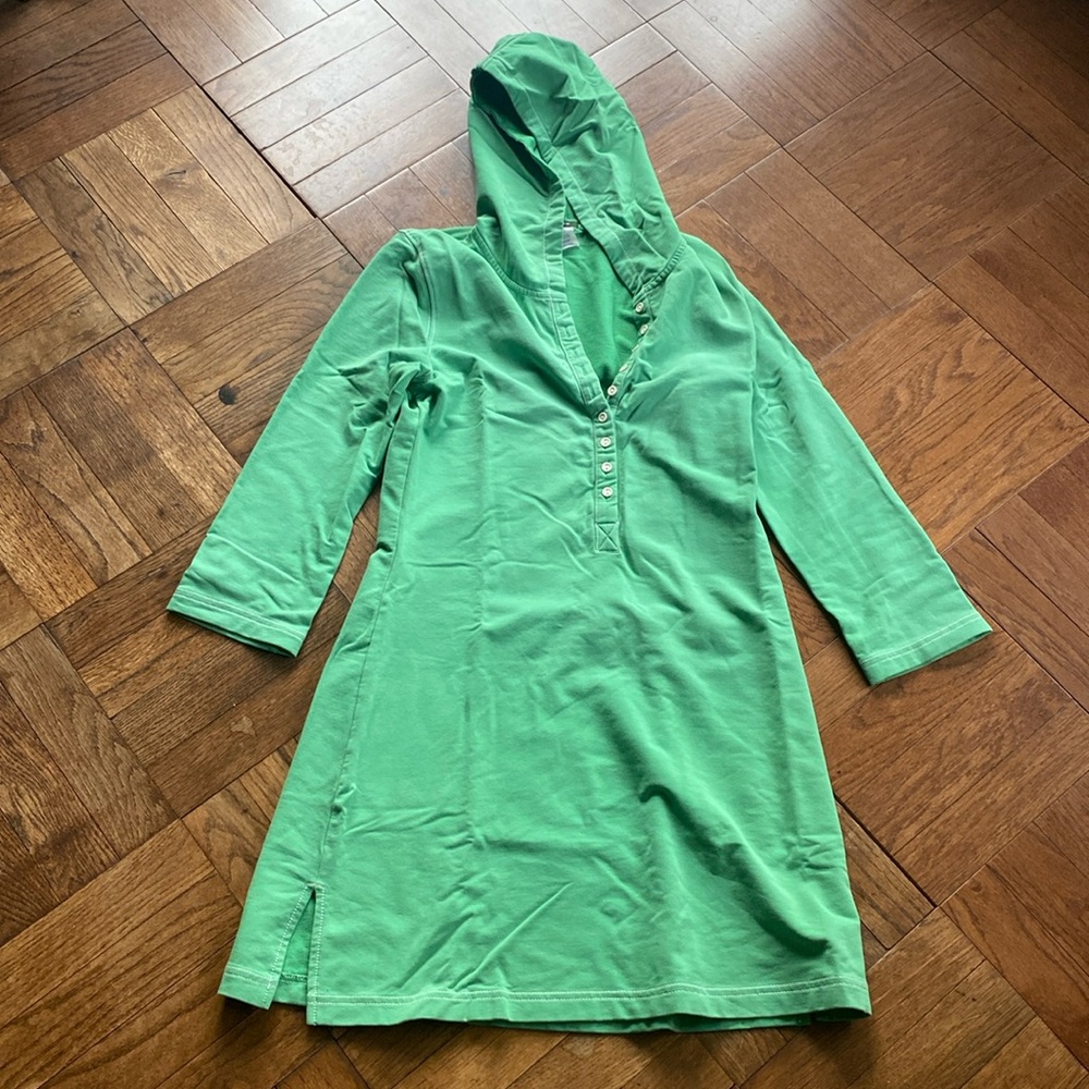 Beach Coverup- J. Crew, terry knit inside